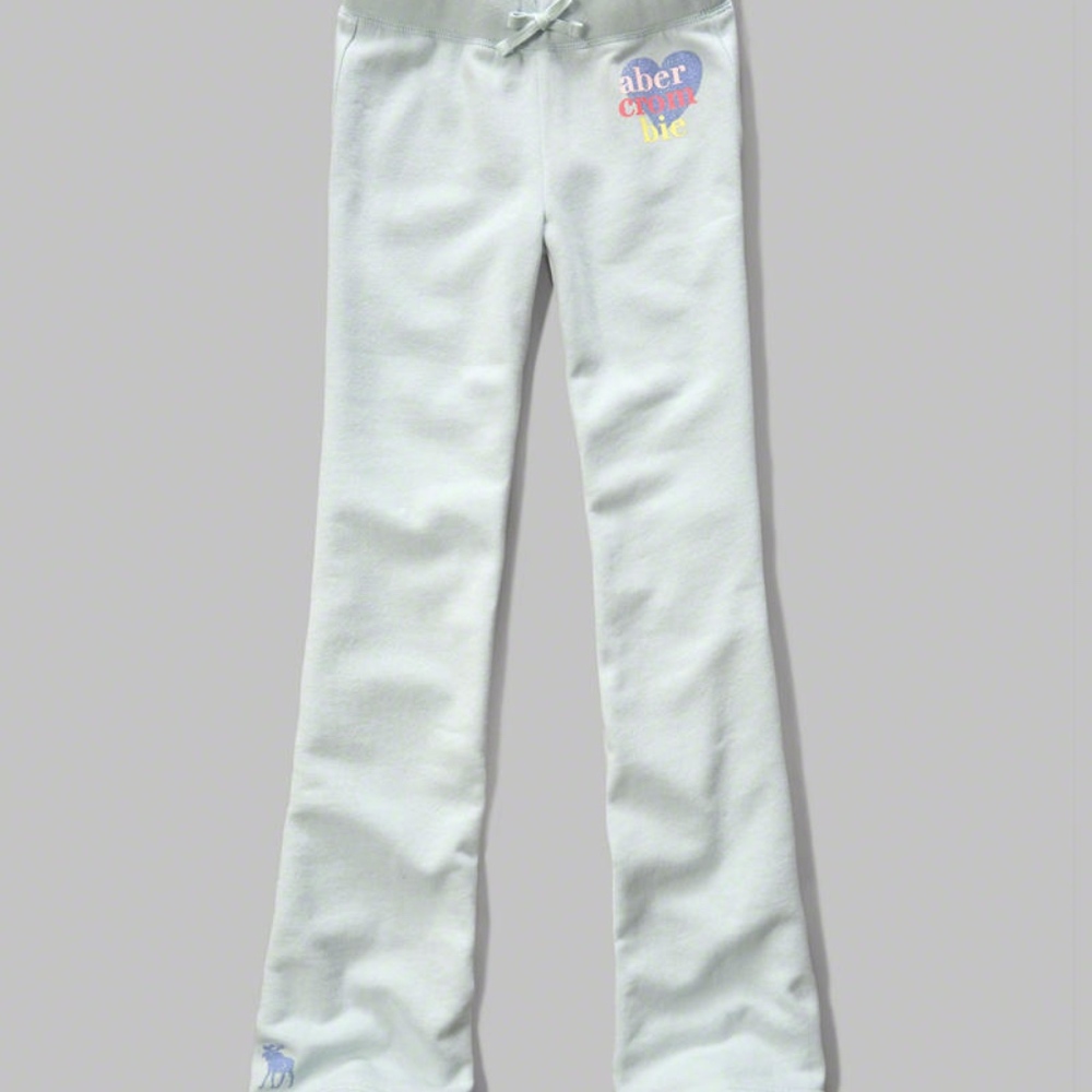Abercrombie kids girls Sz 7/8 sweatpants new